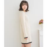 襟ZIPチュニックNT 【Emsexcite】リブニット/ニットワンピース | RETRO GIRL | 詳細画像3 