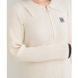 襟ZIPチュニックNT 【Emsexcite】リブニット/ニットワンピース | RETRO GIRL | 詳細画像8 