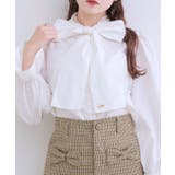 WHT1 | HNボウタイブラウス 【Emsexcite】リボン/ブラウス/フェミニン | RETRO GIRL