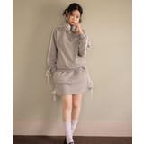 【セットアップ対応】裏毛ラインミニSK | RETRO GIRL | 詳細画像2