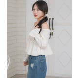 裾バルーンブラウス | RETRO GIRL | 詳細画像18