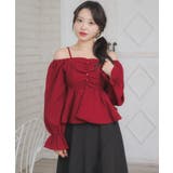 裾バルーンブラウス | RETRO GIRL | 詳細画像7