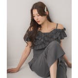 オフショルサロペット | RETRO GIRL | 詳細画像2