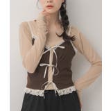 BRN0 | リボンビスチェ&インナーSET | RETRO GIRL