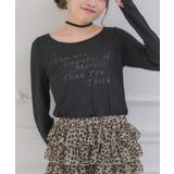 BLK1 | シアーロゴロンTEE | RETRO GIRL