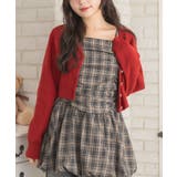 RED0 | ビジューロゴNTカーデ | RETRO GIRL