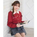 ベロアリボンヴィンテージカーデ | RETRO GIRL | 詳細画像2 