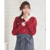 ベロアリボンヴィンテージカーデ | RETRO GIRL | 詳細画像7 