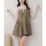 ツイルフリンジキャミOP | RETRO GIRL | 詳細画像1