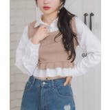 BEG0 | 裾フリルドッキングSH | RETRO GIRL