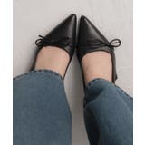 BLK1 | ポインテッドトゥミュール | RETRO GIRL