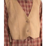 レースアップスエードベスト | RETRO GIRL | 詳細画像21 