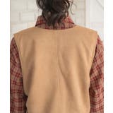 レースアップスエードベスト | RETRO GIRL | 詳細画像22 