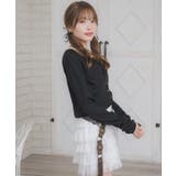 レースアップレイヤード風ロンTEE | RETRO GIRL | 詳細画像15