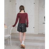 レースアップレイヤード風ロンTEE | RETRO GIRL | 詳細画像28