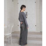 レースアップレイヤード風ロンTEE | RETRO GIRL | 詳細画像3