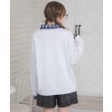 シャツレイヤード風トレーナー | RETRO GIRL | 詳細画像10 