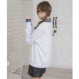 シャツレイヤード風トレーナー | RETRO GIRL | 詳細画像11 