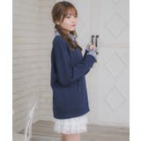 シャツレイヤード風トレーナー | RETRO GIRL | 詳細画像25 