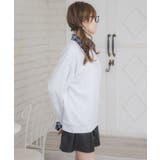 シャツレイヤード風トレーナー | RETRO GIRL | 詳細画像9 