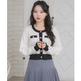 ケーブルヴィンテージカーデ | RETRO GIRL | 詳細画像15 