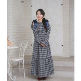 ベロアリボンチェックOP | RETRO GIRL | 詳細画像14 