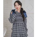 ベロアリボンチェックOP | RETRO GIRL | 詳細画像18 