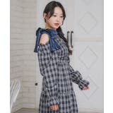 ベロアリボンチェックOP | RETRO GIRL | 詳細画像19 