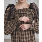 ベロアリボンチェックOP | RETRO GIRL | 詳細画像24 