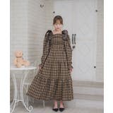 ベロアリボンチェックOP | RETRO GIRL | 詳細画像4 