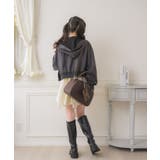 スエードリボンパーカー | RETRO GIRL | 詳細画像14 