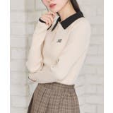 WHT4 | 2枚襟リブNTPO | RETRO GIRL