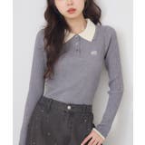 GRY1 | 2枚襟リブNTPO | RETRO GIRL