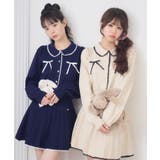 【セットアイテム】レース付きニットSETUP | RETRO GIRL | 詳細画像3 