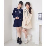 【セットアイテム】レース付きニットSETUP | RETRO GIRL | 詳細画像4 