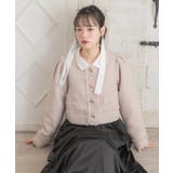 【セットアップ対応】プレート付ラメツイードJK | RETRO GIRL | 詳細画像2