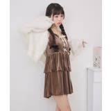 レースアップベロアキャミOP | RETRO GIRL | 詳細画像10 