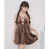 レースアップベロアキャミOP | RETRO GIRL | 詳細画像13 