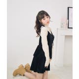 レースアップベロアキャミOP | RETRO GIRL | 詳細画像15 