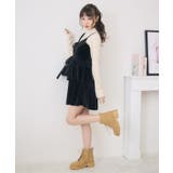 レースアップベロアキャミOP | RETRO GIRL | 詳細画像19 