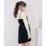 レースアップベロアキャミOP | RETRO GIRL | 詳細画像21 