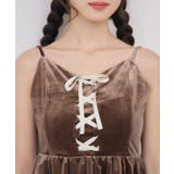 レースアップベロアキャミOP | RETRO GIRL | 詳細画像24 