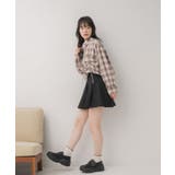 フロントドロストチェックSH | RETRO GIRL | 詳細画像13 