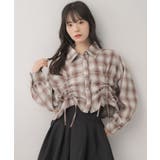 フロントドロストチェックSH | RETRO GIRL | 詳細画像14 