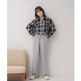 フロントドロストチェックSH | RETRO GIRL | 詳細画像2 