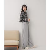 フロントドロストチェックSH | RETRO GIRL | 詳細画像3 