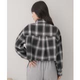 フロントドロストチェックSH | RETRO GIRL | 詳細画像8 