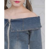 デニムZIPオフショルBL | RETRO GIRL | 詳細画像21