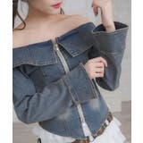 デニムZIPオフショルBL | RETRO GIRL | 詳細画像23