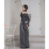 デニムZIPオフショルBL | RETRO GIRL | 詳細画像6